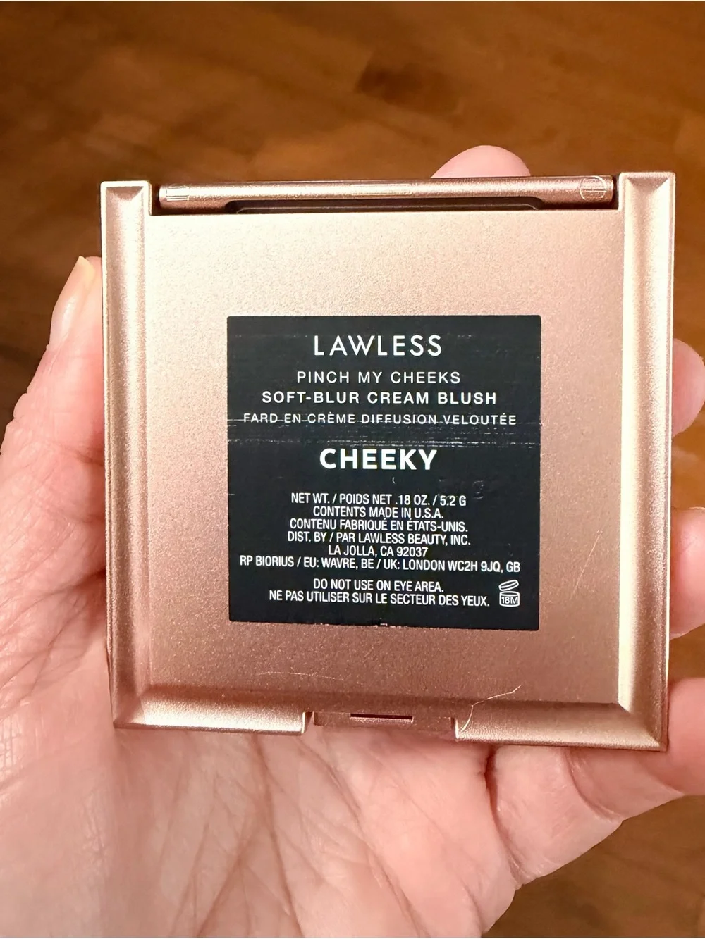 LAWLESS pinch my cheeks soft blur cream blush  Cheeky